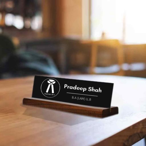 Name plates Desk Acrylic